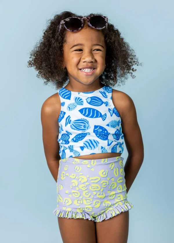 Vivid Cheetah | Mini All Ruffled Up Bottoms