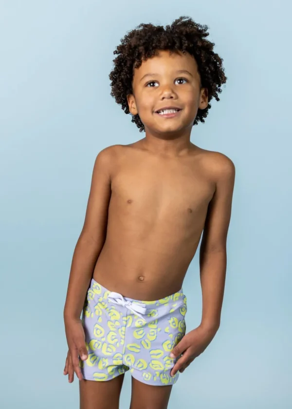 Vivid Cheetah | Mini Euro Shorts