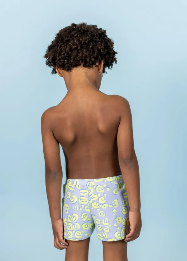 Vivid Cheetah | Mini Euro Shorts