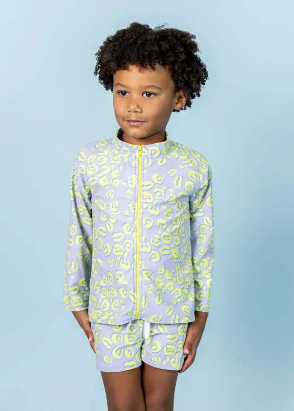 Vivid Cheetah | Mini Rashguard Top (Unisex)