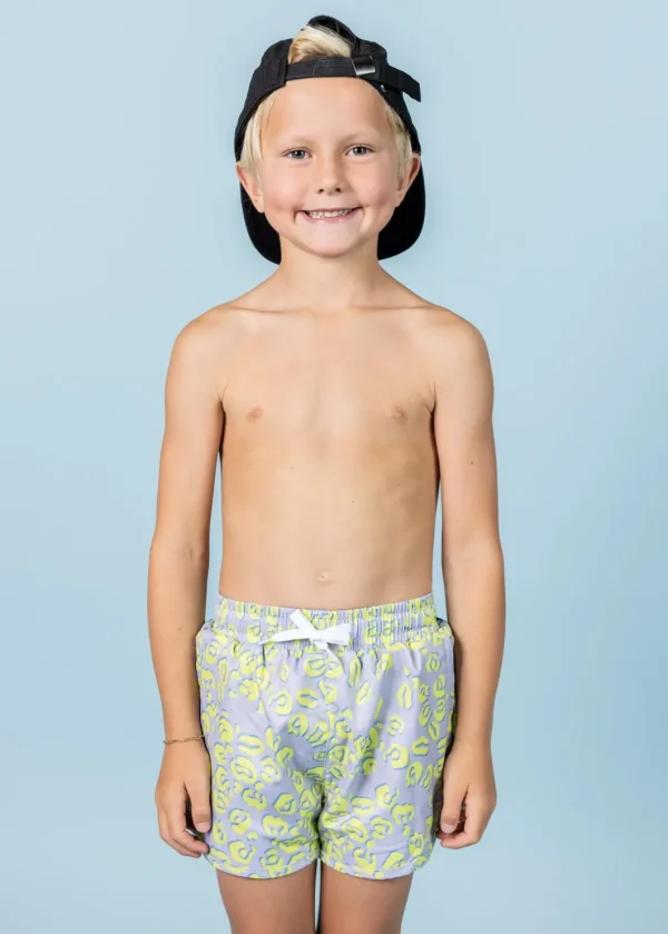 Vivid Cheetah | Mini Retro Shorties