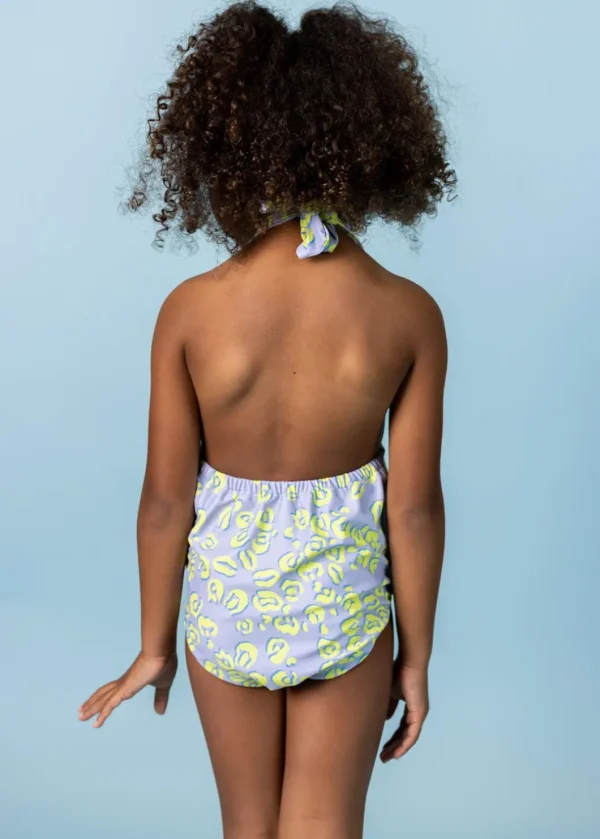 Vivid Cheetah | Mini Romper One-Piece