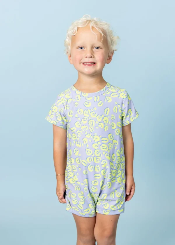 Vivid Cheetah | Mini Shorties Rashguard (Unisex)