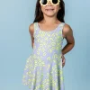 Vivid Cheetah | Mini Skirted One-Piece
