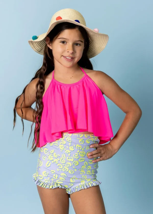 Vivid Cheetah | Youth All Ruffled Up Bottoms