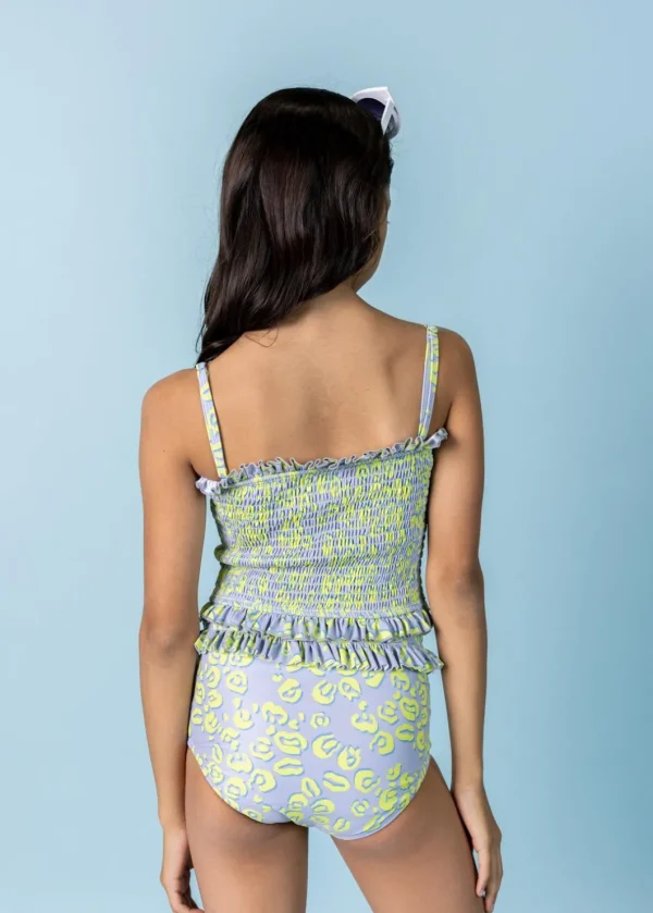 Vivid Cheetah | Youth Bandeau Top