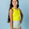 Vivid Cheetah | Youth High-Waisted Bottoms