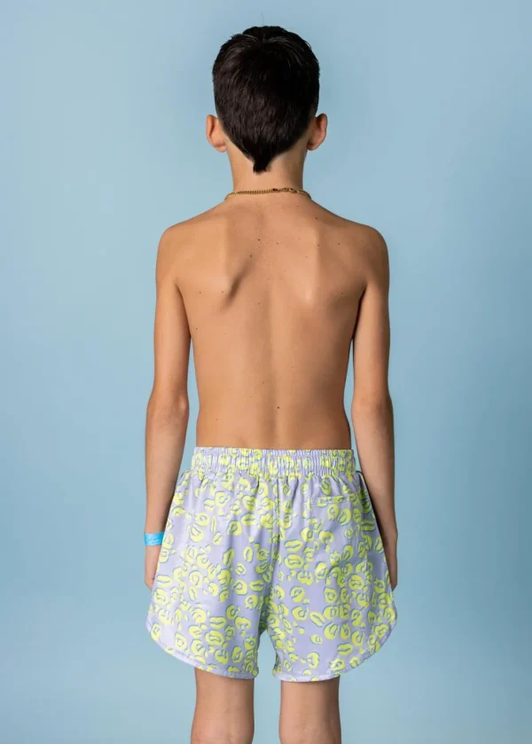 Vivid Cheetah | Youth Retro Shorties