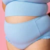 Waffled Barely Blue | All Ruffled Up Bottoms