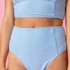 Waffled Barely Blue | Up High Bottoms