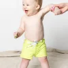Waffled Glow Green | Baby Euro Shorts