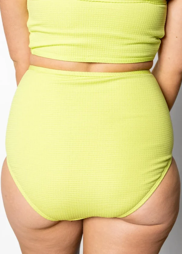 Waffled Glow Green | Bow Bottoms