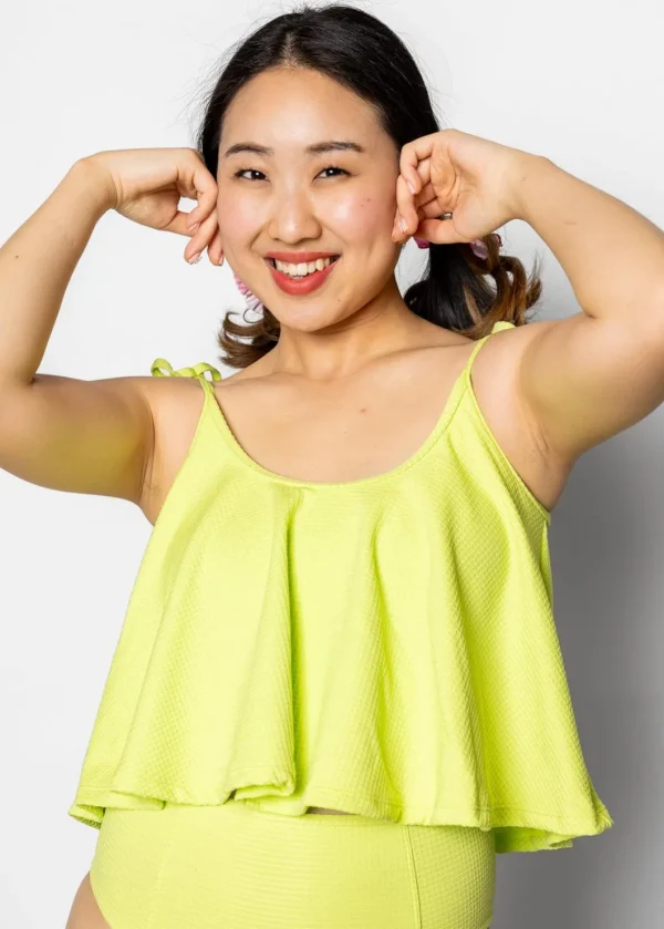 Waffled Glow Green | Swing Top