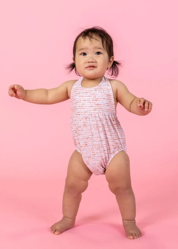 Watercolor Dots | Baby Romper One-Piece
