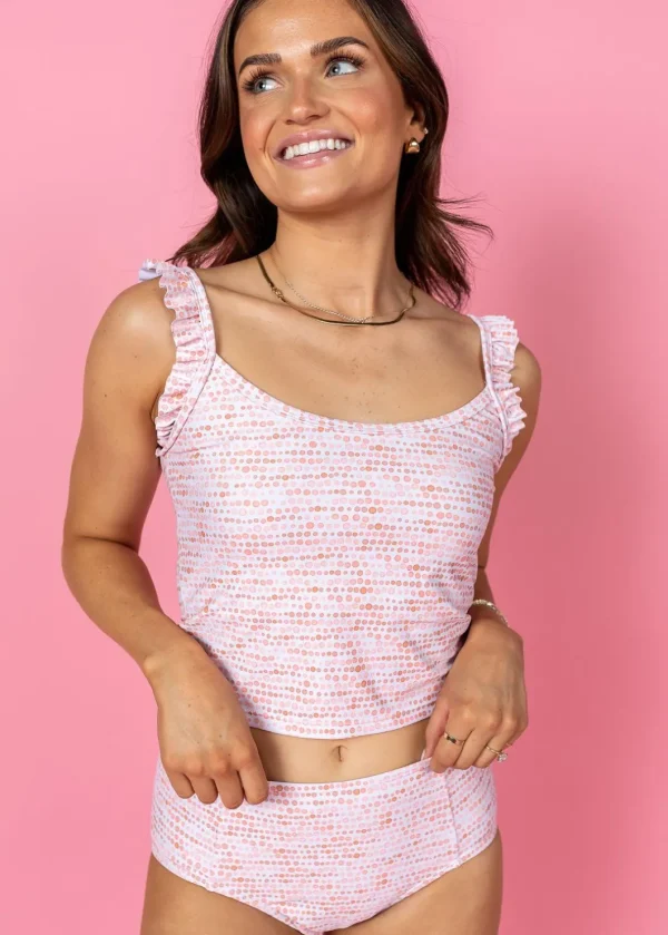 Watercolor Dots | Mid-Rise Bottoms
