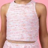 Watercolor Dots | Mini Racer Back Top