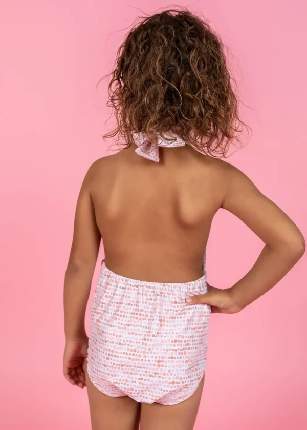 Watercolor Dots | Mini Romper One-Piece