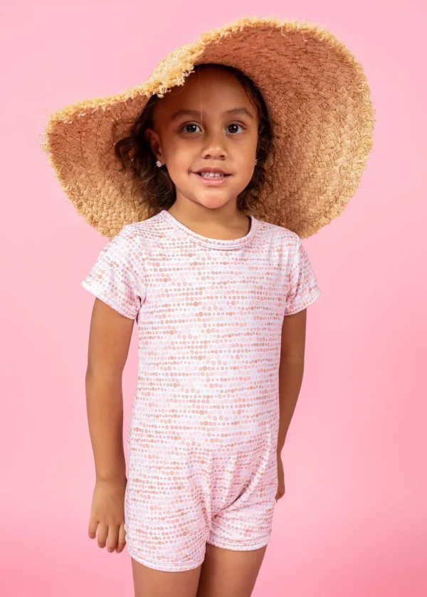 Watercolor Dots | Mini Shorties Rashguard (Unisex)
