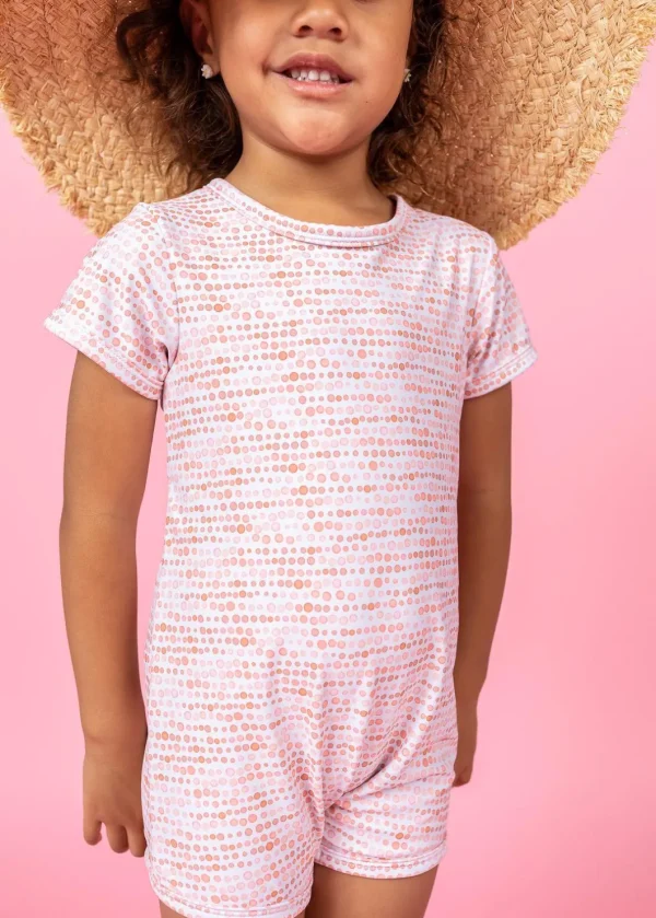 Watercolor Dots | Mini Shorties Rashguard (Unisex)