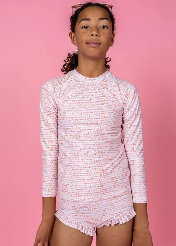 Watercolor Dots | Youth All Ruffled Up Bottoms