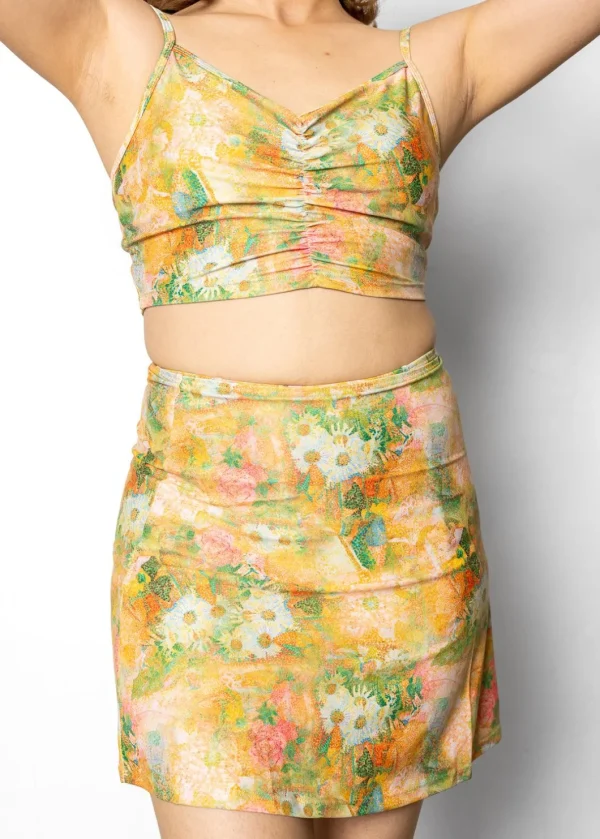 Wonderland Floral | Detached High-Waisted Skirt