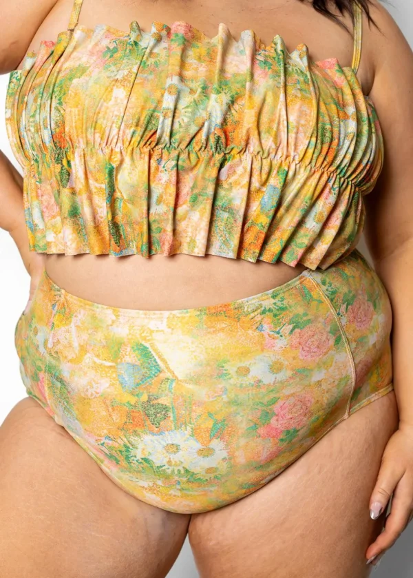 Wonderland Floral | Extended High-Waisted Bottoms