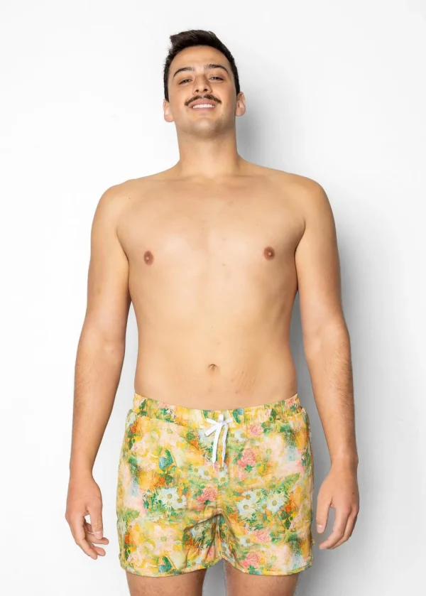 Wonderland Floral | Mens Retro Shorties 2.0