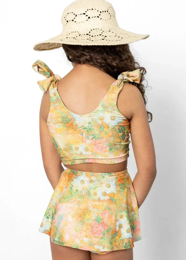 Wonderland Floral | Mini Knot Top