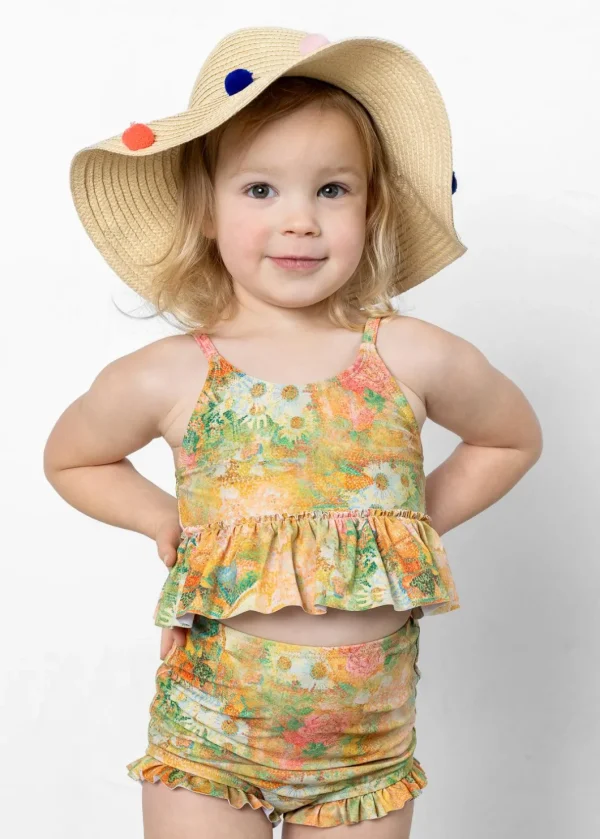 Wonderland Floral | Mini Peplum Top