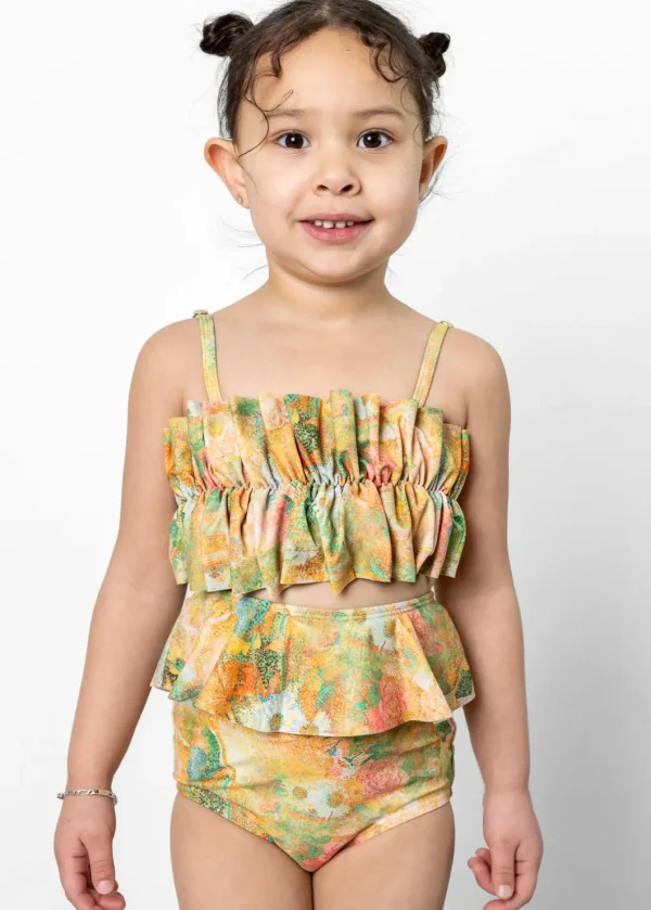 Wonderland Floral | Mini Peplum Bottoms