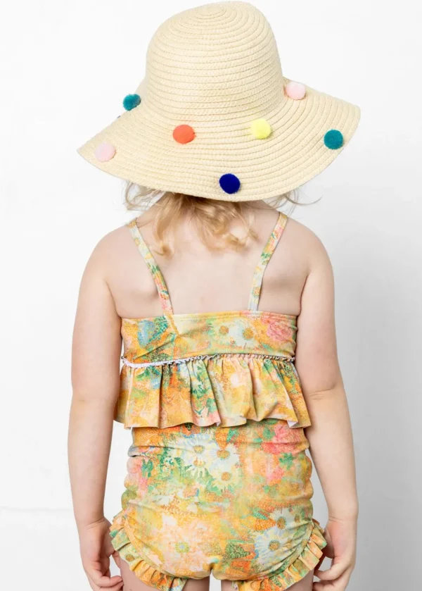 Wonderland Floral | Mini Peplum Top