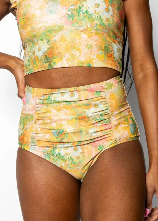 Wonderland Floral | Ruched Bottoms 2.0