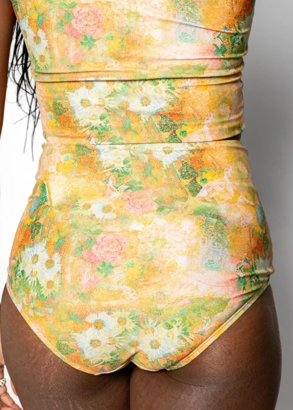 Wonderland Floral | Ruched Bottoms 2.0
