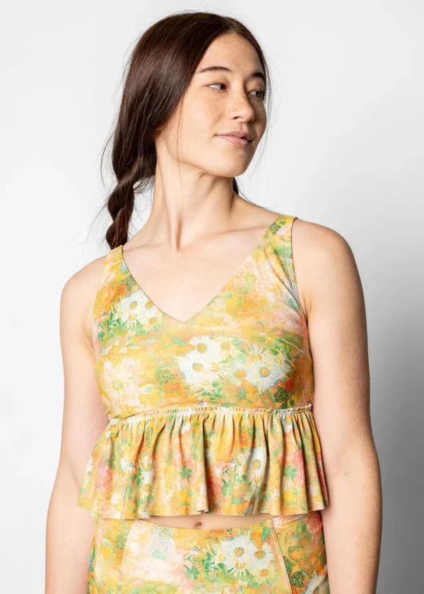 Wonderland Floral | V-Neck Top
