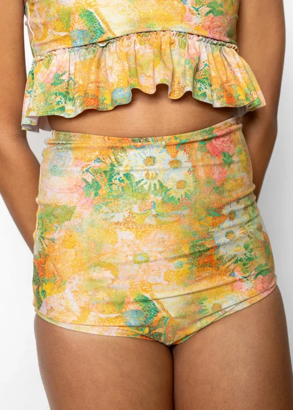 Wonderland Floral | Youth High-Waisted Bottoms