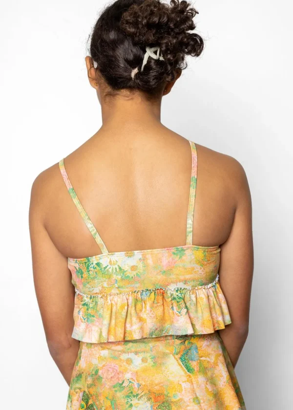 Wonderland Floral | Youth Peplum Top