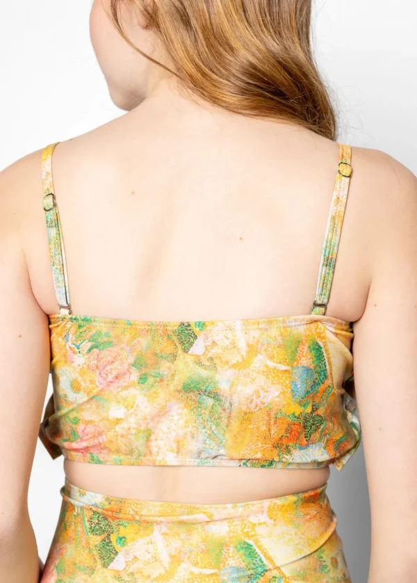 Wonderland Floral | Youth Oversized Ruffle Top