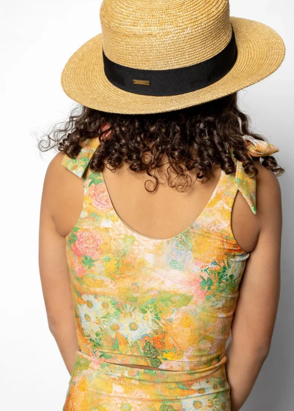 Wonderland Floral | Youth Knot Top