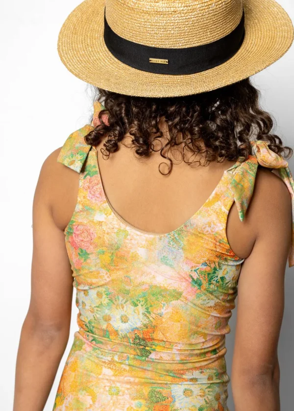 Wonderland Floral | Youth Knot Top