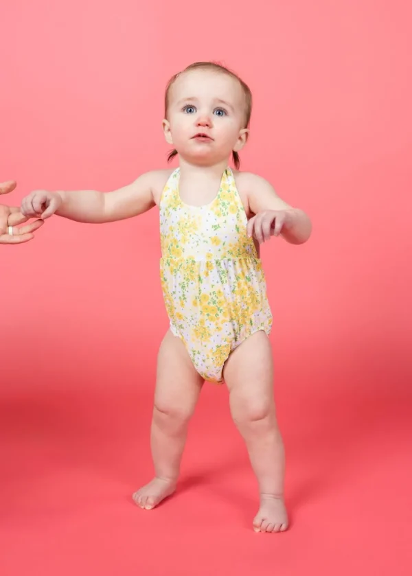 Yellow Meadow | Baby Romper One-Piece