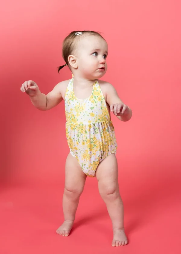 Yellow Meadow | Baby Romper One-Piece