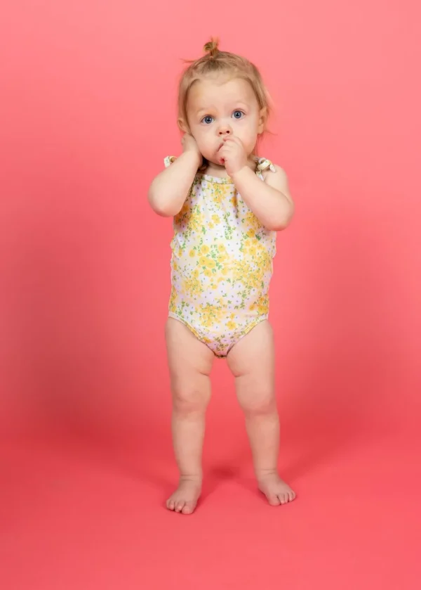 Yellow Meadow | Baby Simply One-Piece