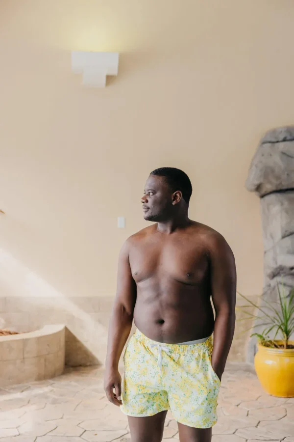 Yellow Meadow | Mens Retro Shorties