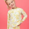 Yellow Meadow | Mini Rashguard Top (Unisex)
