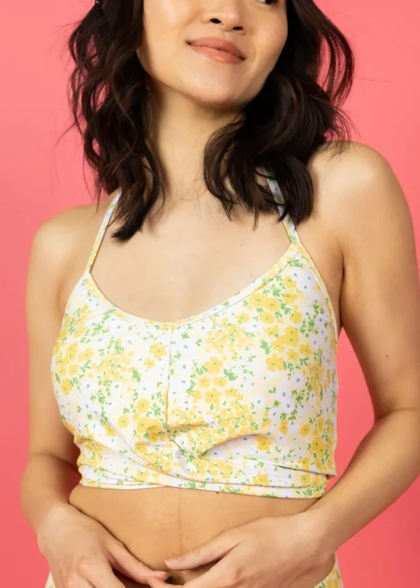 Yellow Meadow | Tied-Up Top
