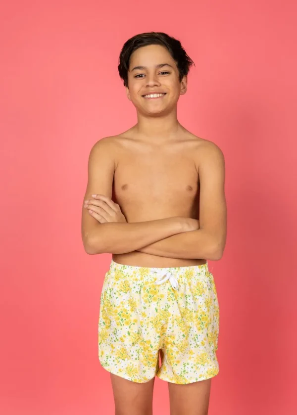 Yellow Meadow | Youth Retro Shorties