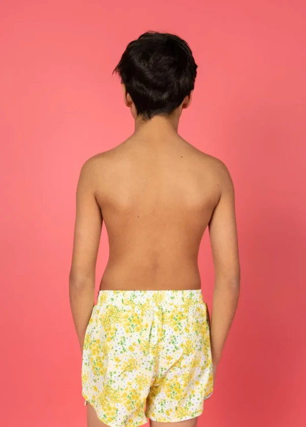 Yellow Meadow | Youth Retro Shorties